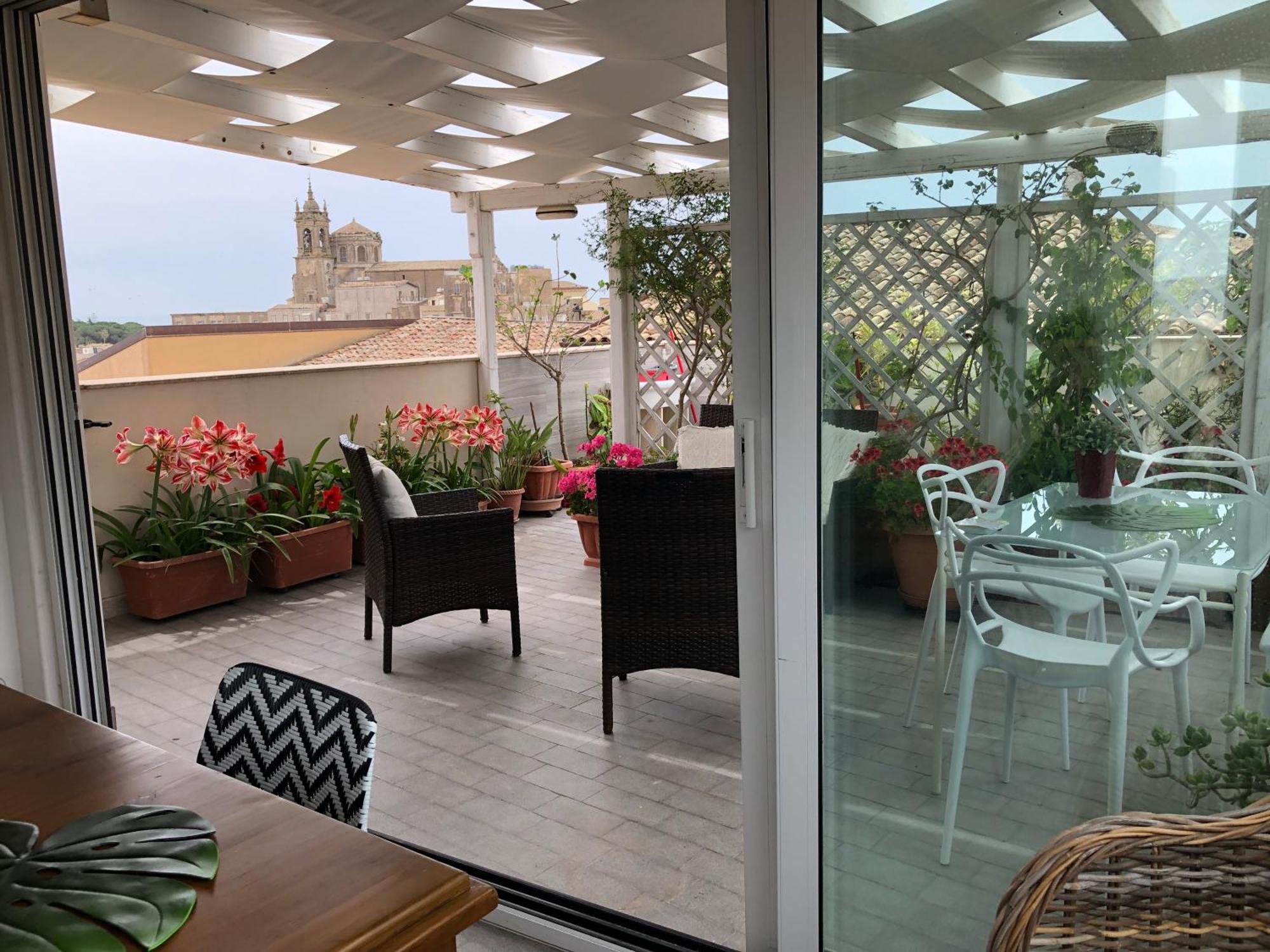 Attico Da Rosa Con Vista Spettacolare A 360 Gradi Lejlighed Caltagirone Eksteriør billede